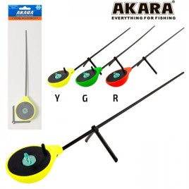 Удочка зимняя Akara RBU 17.5г (цв. желтый)